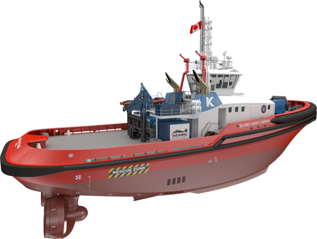 KOTUG Canada partners with Robert Allan Ltd. and Sanmar to build two powerful, high bollard pull Methanol Fuelled Escort Tugs