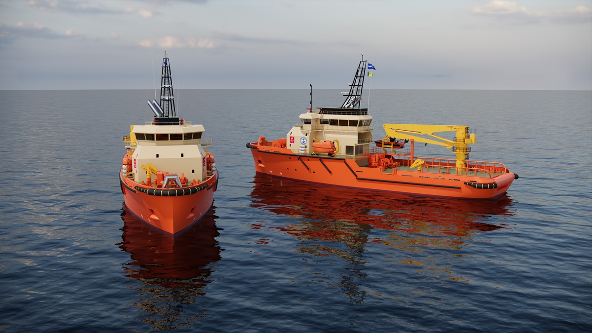 Damen signs with Chomex Marino for two next-generation Offshore Support Tugs