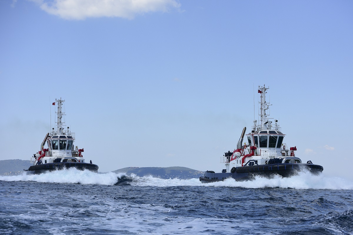 Another milestone for Orkney Island Council and Sanmar with technical delivery of new RAster 3200SX tugs