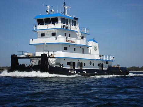 Eastern Shipbuilding Group, Inc. Delivers the M/V Jaden Pasentine and DPJ II to Florida Marine Transporters, LLC