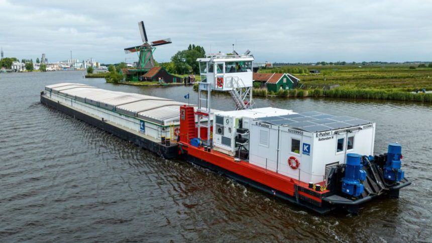KOTUG signs framewok agreement with Padmos for construction of complete E-Pusher lineup