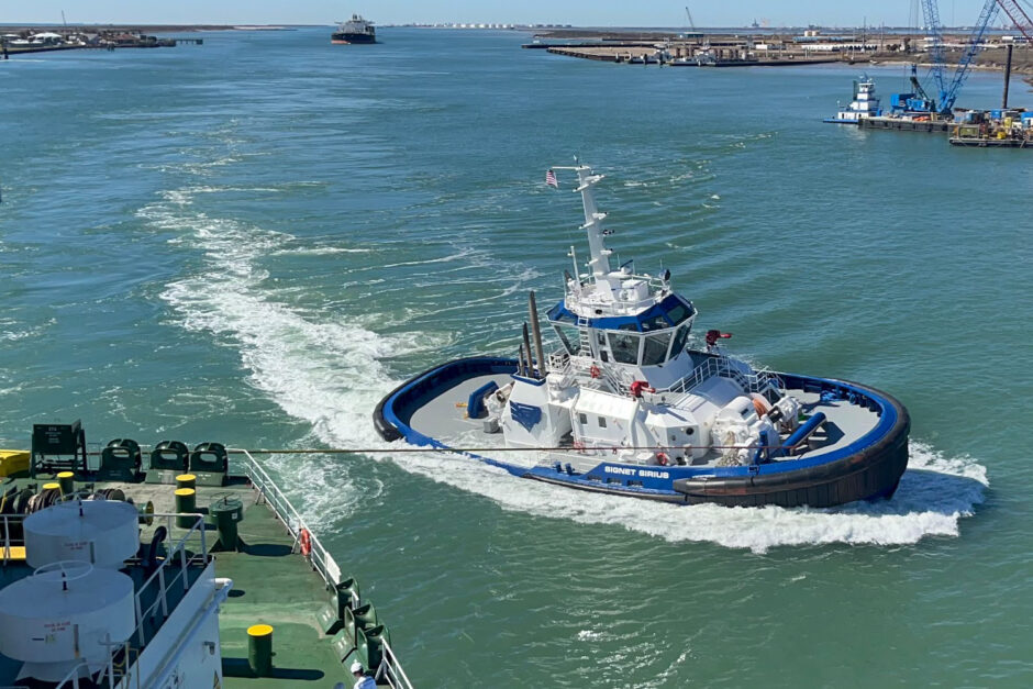 Signet Shipbuilding delivers first ART 92-32W Rotortug®