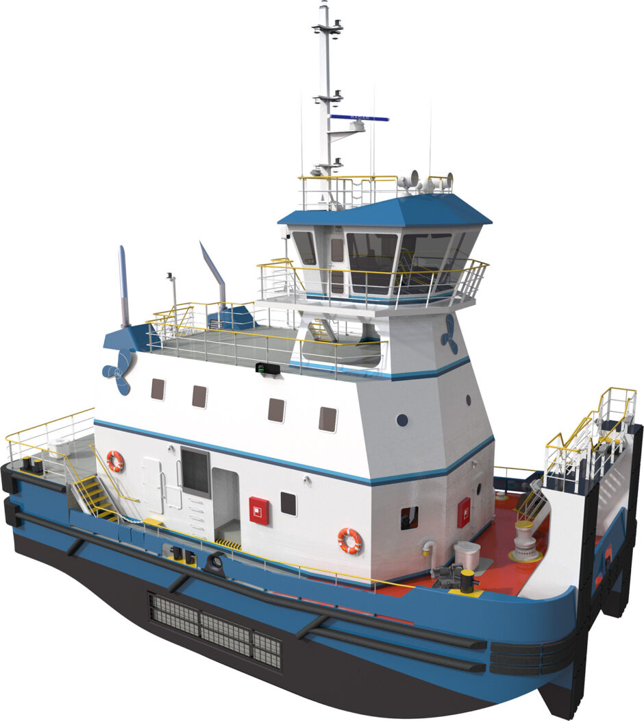 Robert Allan Ltd. designs new electric pushboat for Hidrovias do Brasil S.A.