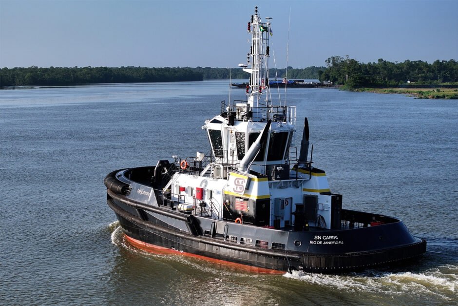 RAmparts 2300 Harbour Tug SN Cariri delivered to Sulnorte in Brazil