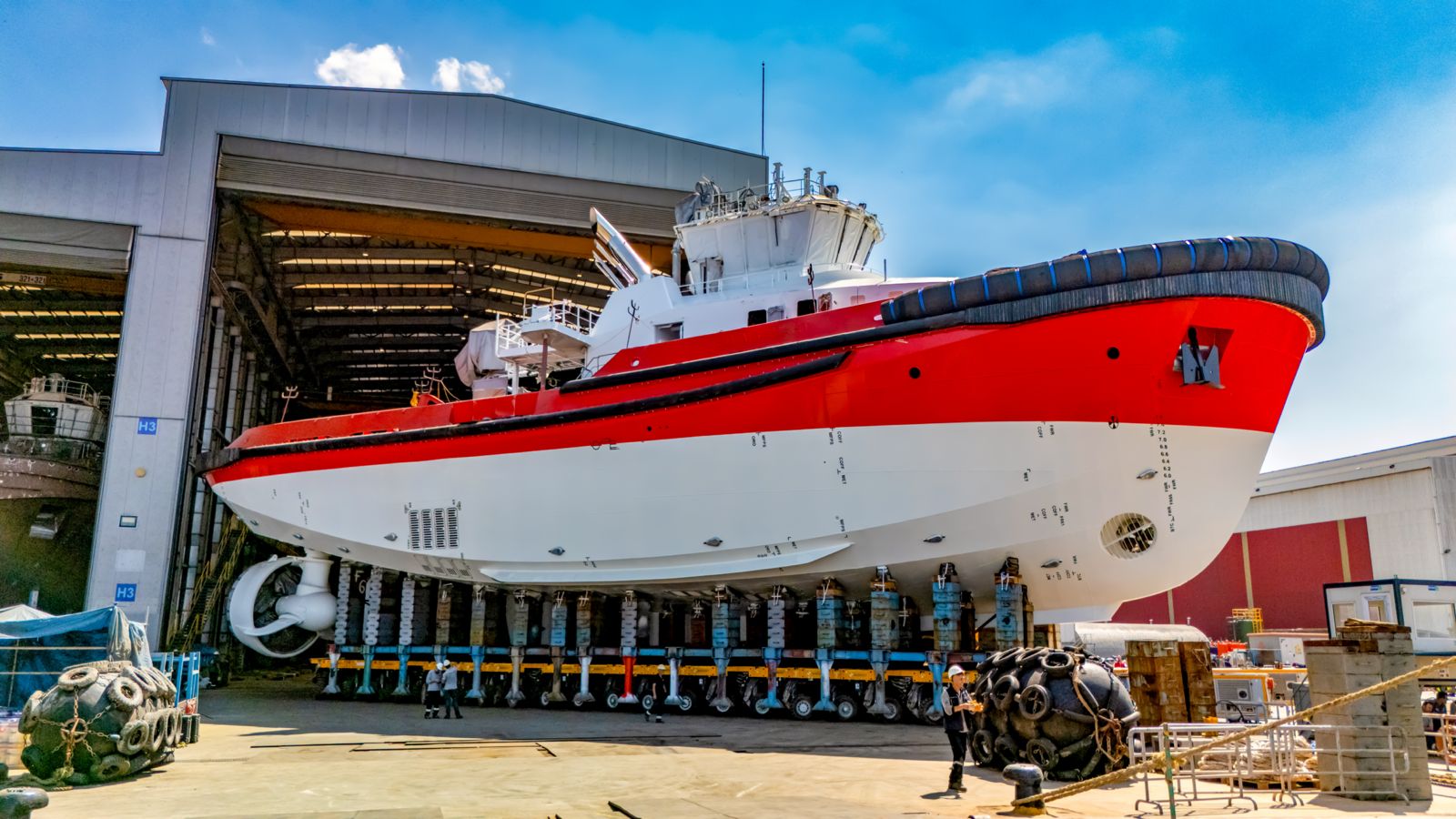 SANMAR Launches Groundbreaking World’s First Dual-Fuel Methanol Escort Tug