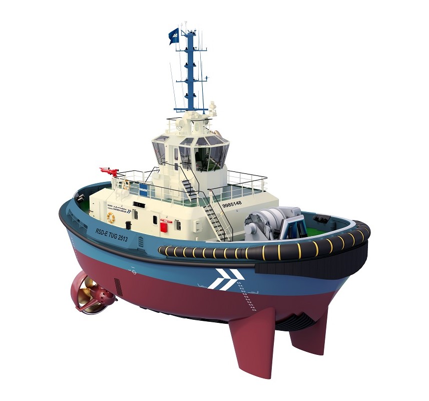 Damen Shipyards and SAFEEN Group to bring the first electric tug to the Middle East