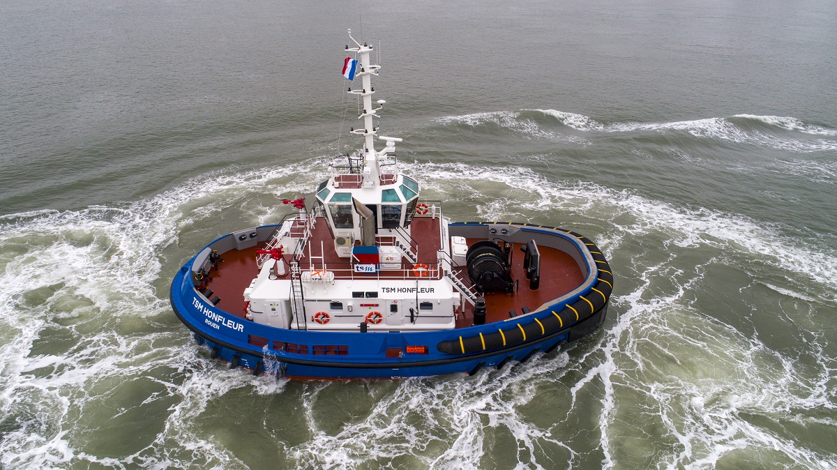 Damen delivers two RSD Tugs 2513 to TSM