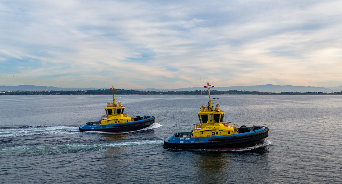 Two groundbreaking Sanmar electric tugs on way to join SAAM Towage fleet