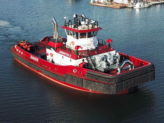 Jensen provides design for Shaver Transportation’s latest tug