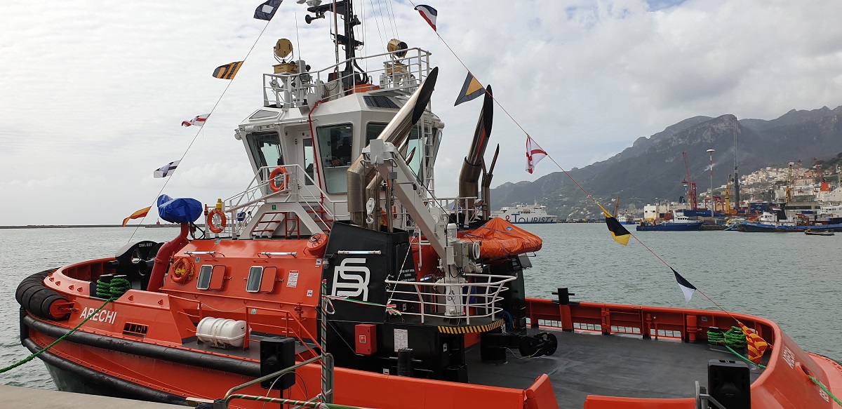 Sanmar delivers another RAmparts 2400SX ASD to Rimorchiatori Salerno
