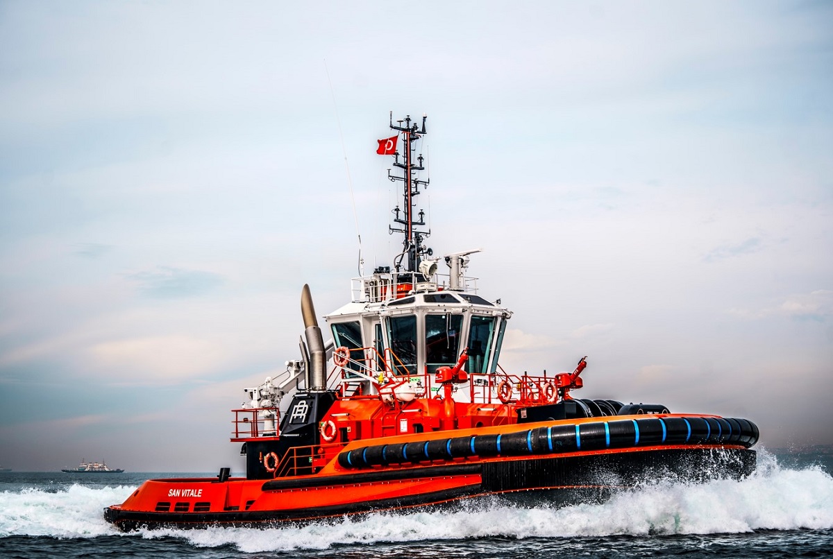 Sanmar delivers two environmetal-friendly tugs to Rimorchiatori Mediterranei Group