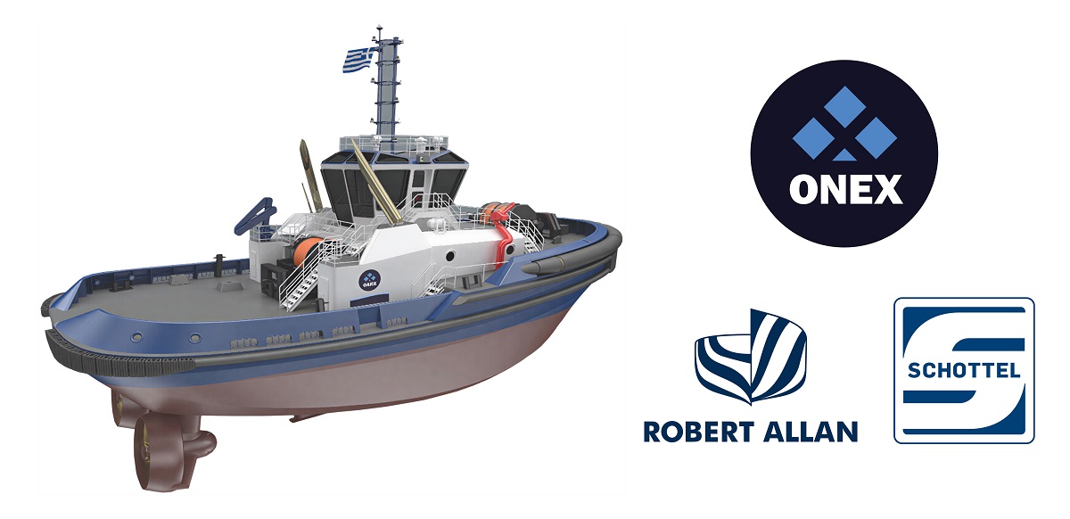 20 new ONEX escort/terminal tugs with SCHOTTEL