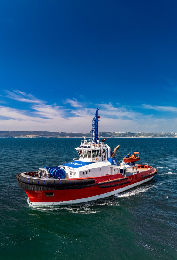 Sanmar Shipyards’ World’s First Dual Fuel Methanol Escort Tug Built for KOTUG Canada Granted Full Class Certification