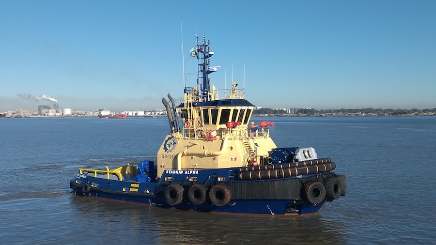 Starnav Alpha – last of eight-vessel Brazilian escort tug series delivered to Starnav’s rapidly growing Fleet