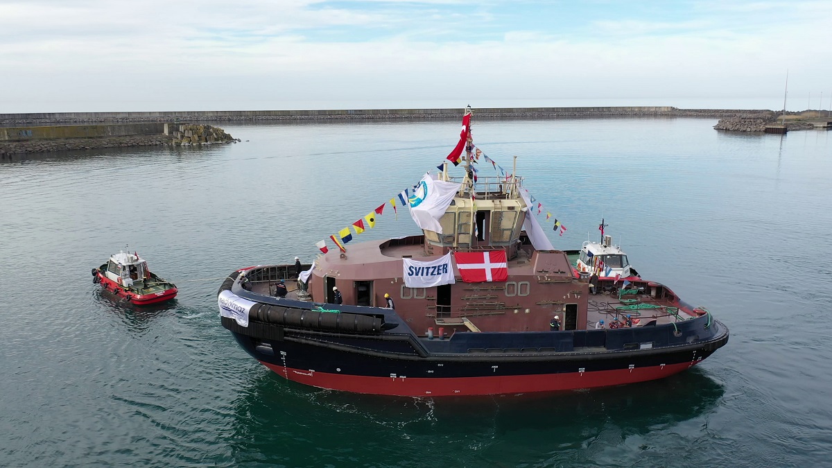 Med Marine successfully launched Svitzer’s 30m tugboat