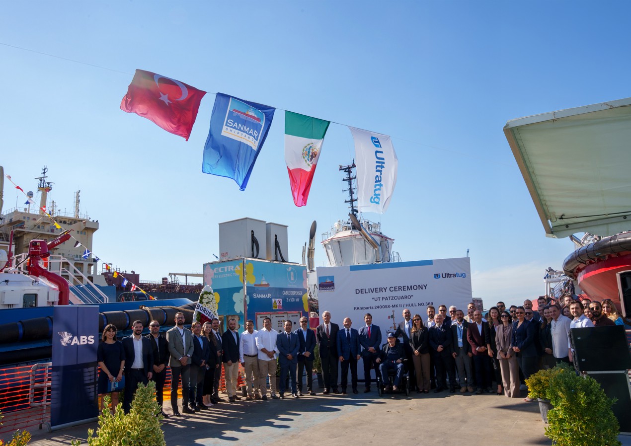 Sanmar Celebrates Delivery of First Tug to Ultratug