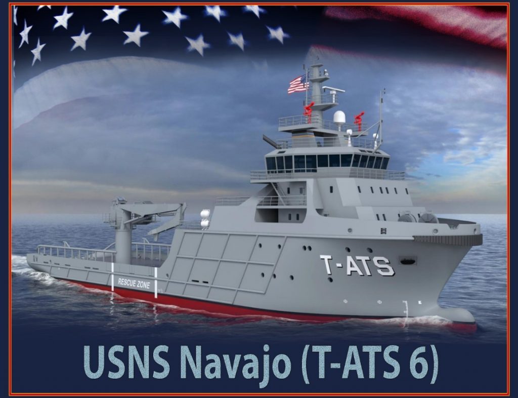 US Navy exercises option for two more Navajo-class ships under $128M contract