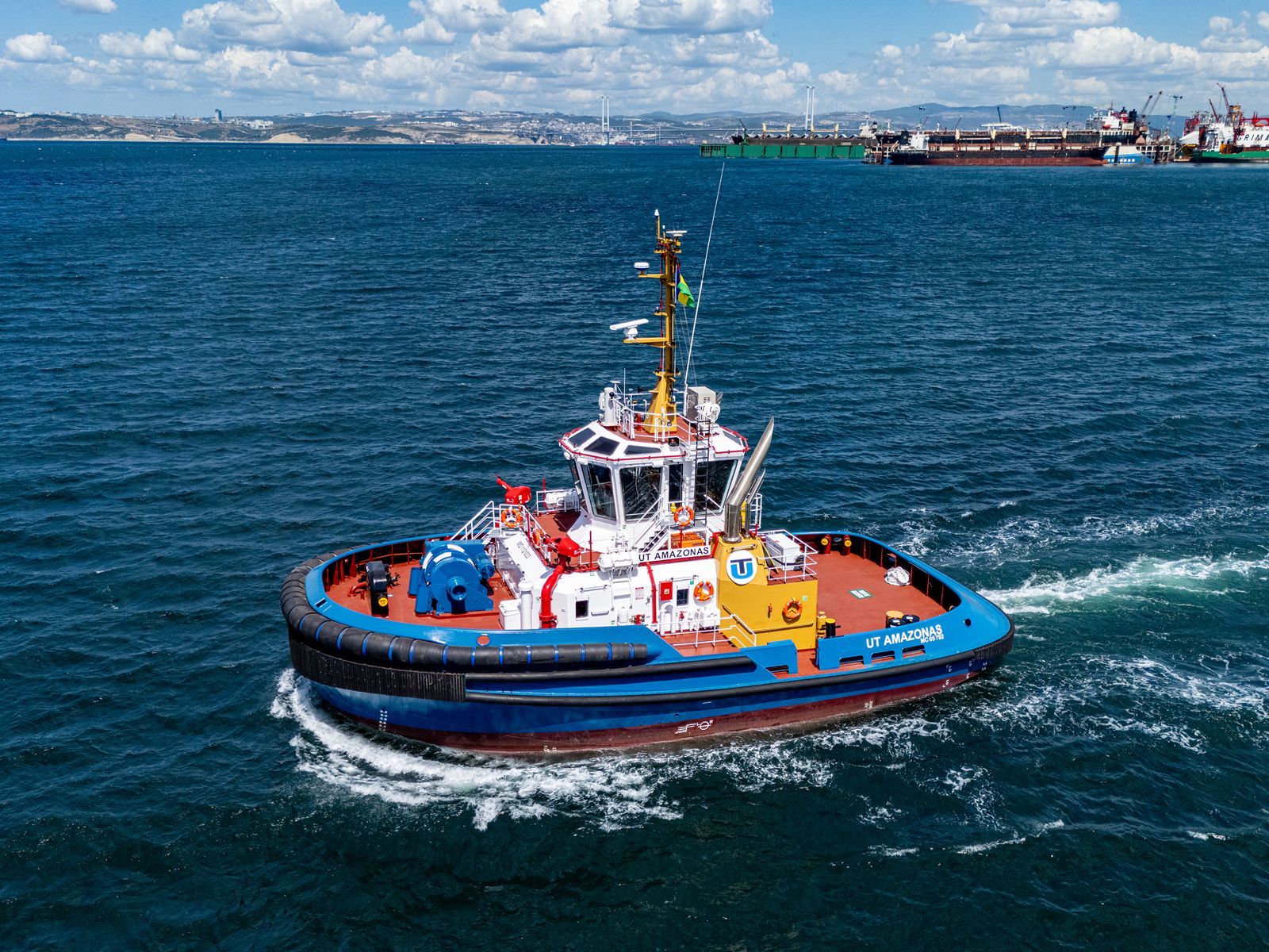 Sanmar Shipyards and Ultratug Mark New Milestone with Second Tug Delivery