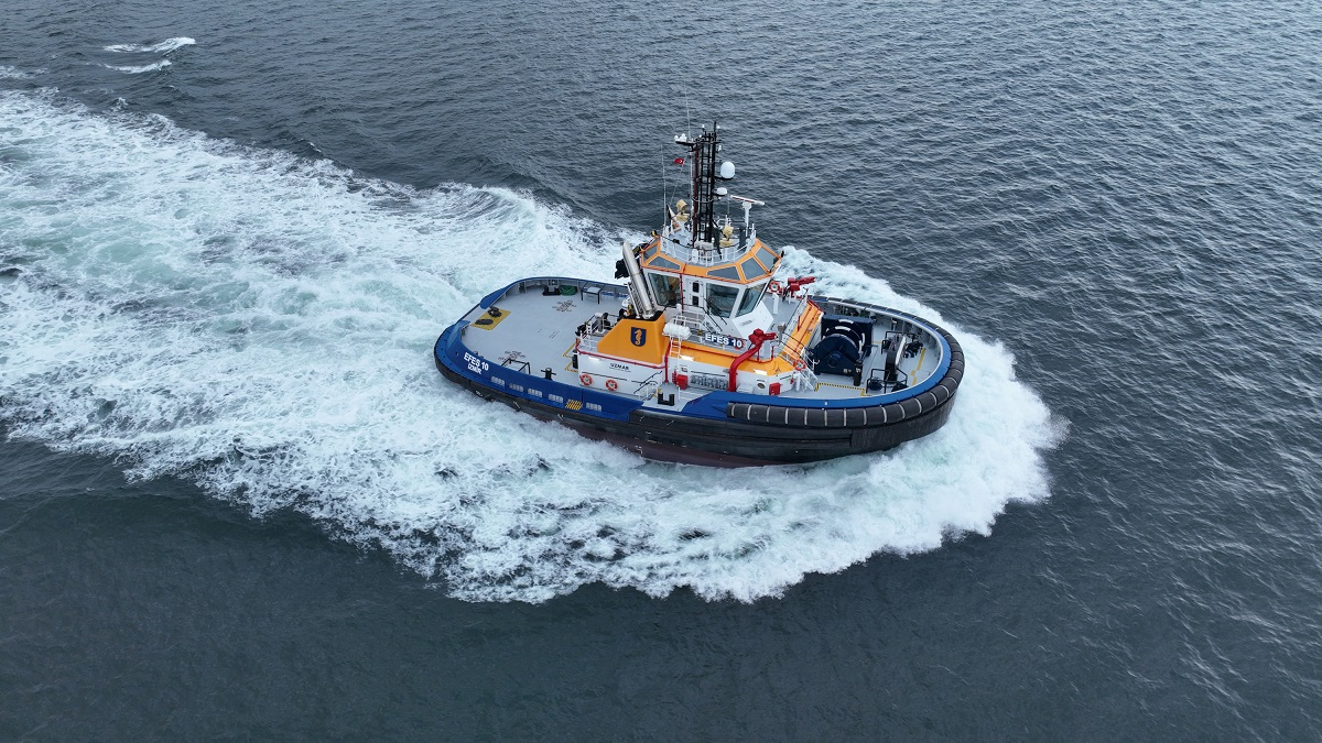 UZMAR Shipyard Delivers ‘EFES 10’ Tugboat with 85 Tonne Bollard Pull to Its Own Fleet!