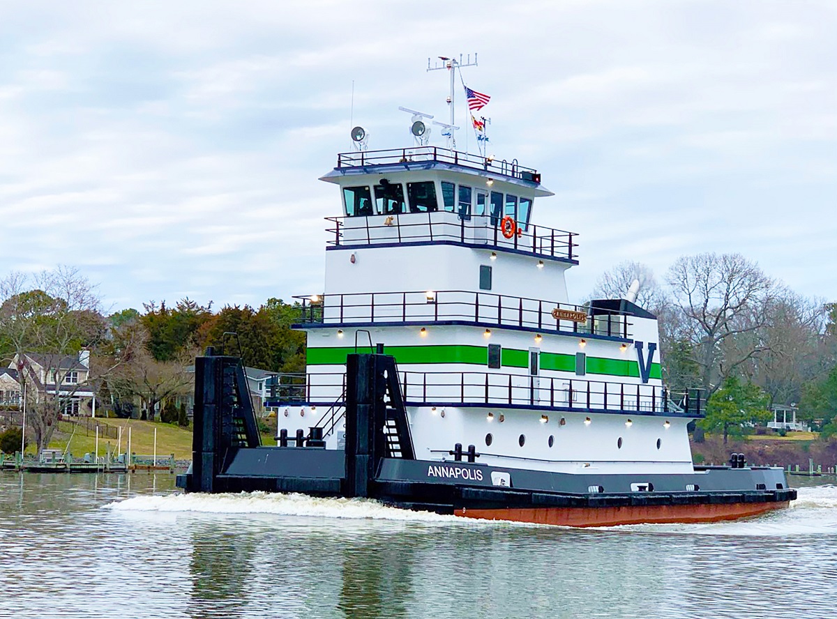Vane Brothers takes delivery of 3,000-HP Annapolis push tug