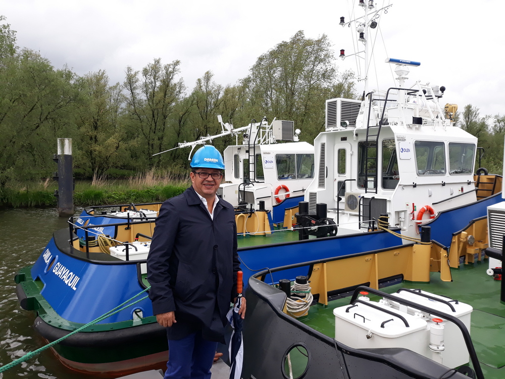 Corpetrolsa Group of Ecuador to take delivery of three Damen Stan Tugs
