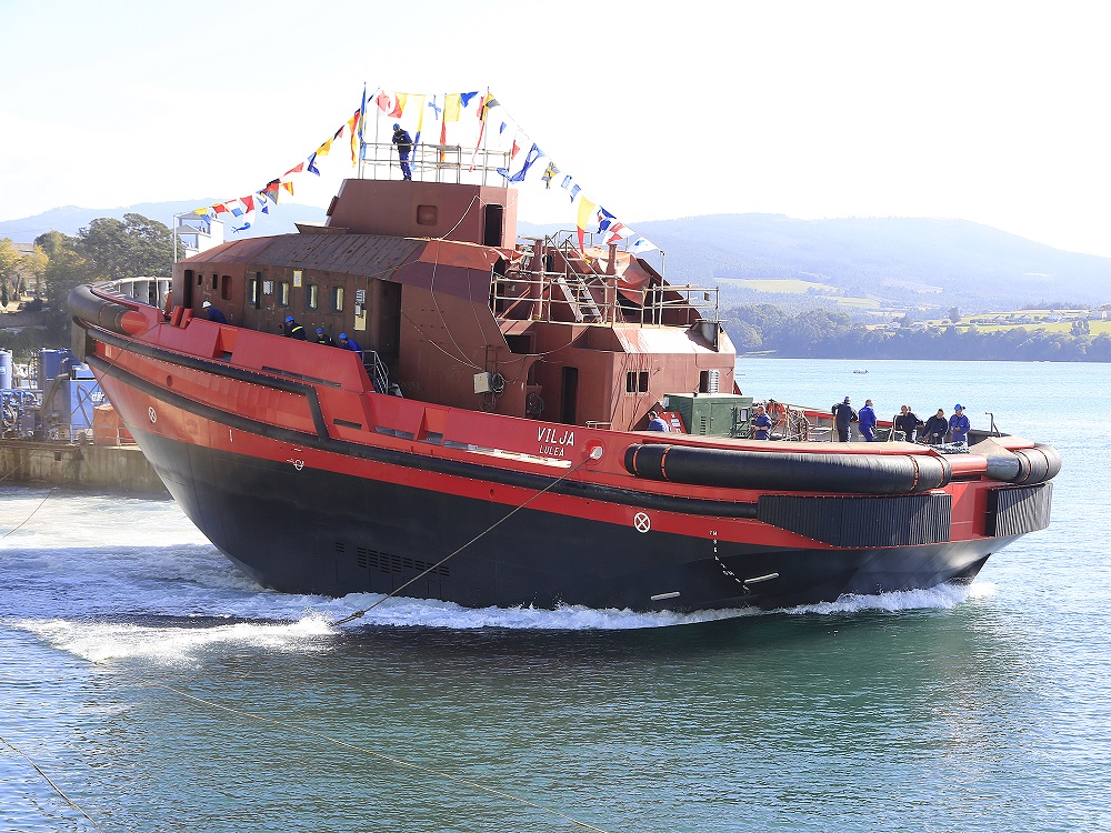 Gondan launched new hybrid icebreaker tug