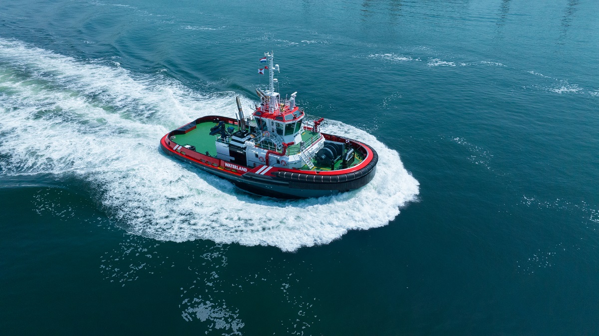 Royal Wagenborg adds another tugboat built by UZMAR Shipyard with 80-ton bollard pull and 32-meter L.O.A to the fleet in North Netherlands.