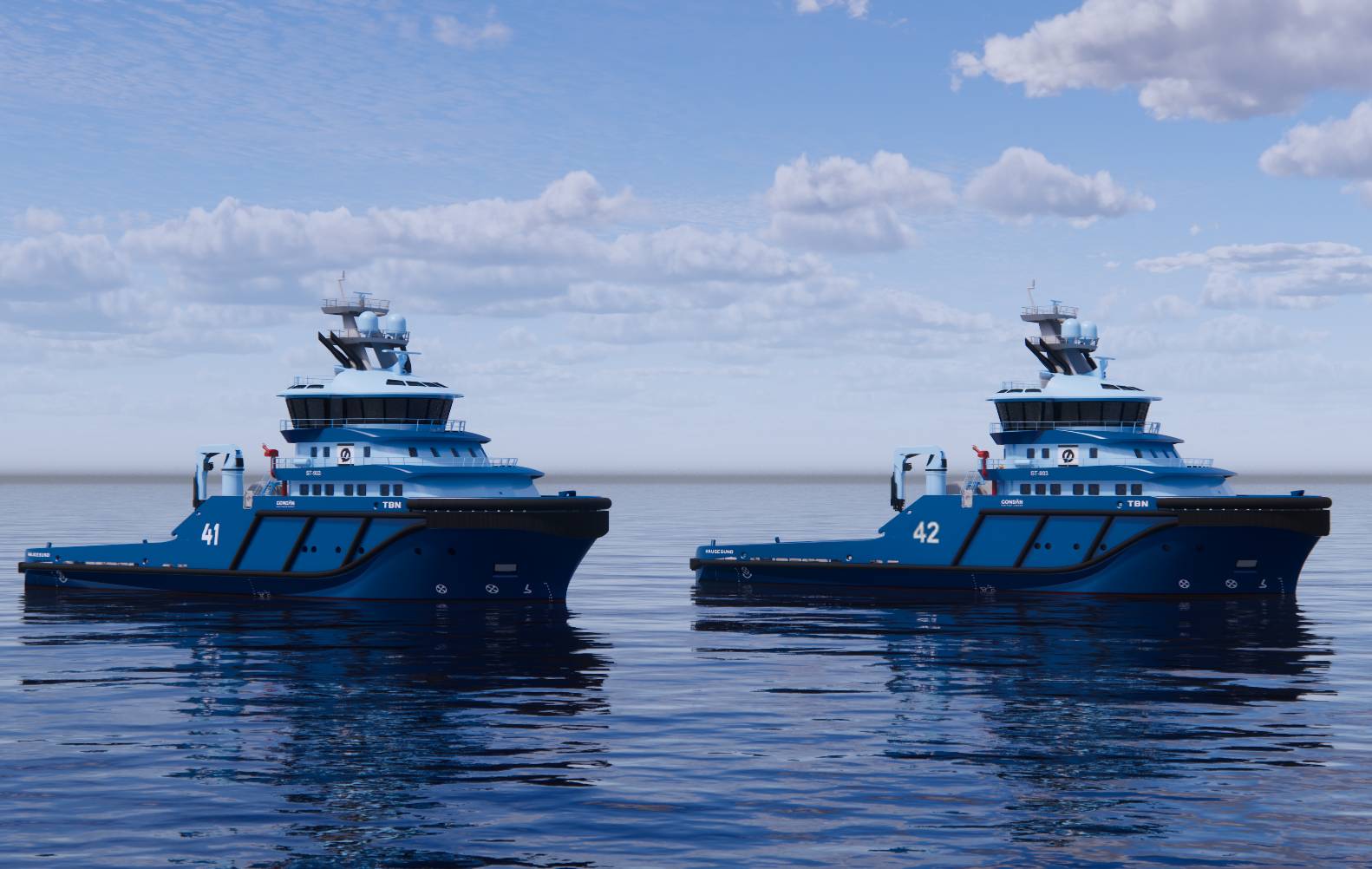 GONDAN signs contract to build a second offshore tug for Østensjø Rederi