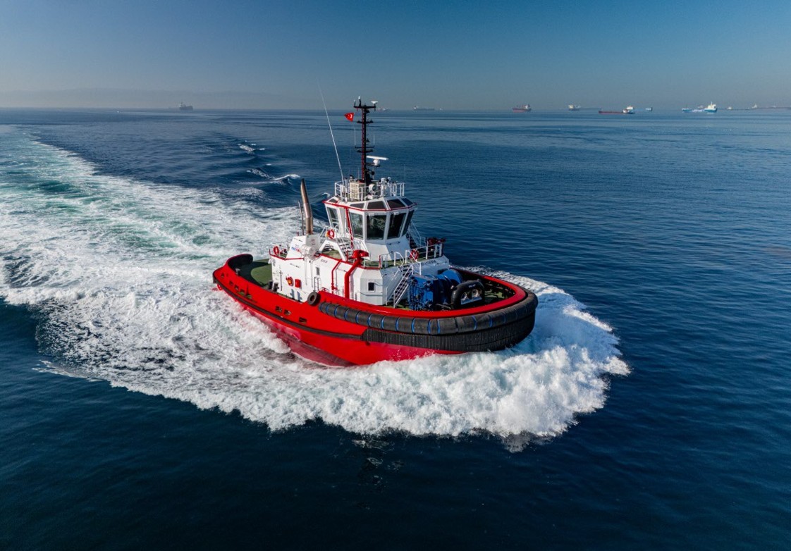 SANMAR Delivers Powerful Escort Tug for Med Tugs